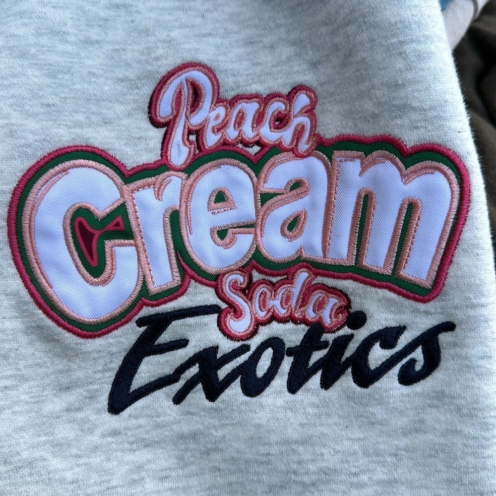 🩶🩶🩶HP farms XL light grey sweatpants streetwear Weed grower - Picture 2 of 6